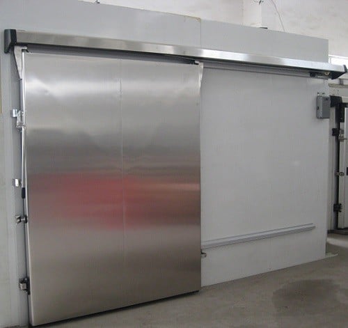 Sliding Door for Cold Room ,Walk In Cooler Cold storage Electrical & Manual