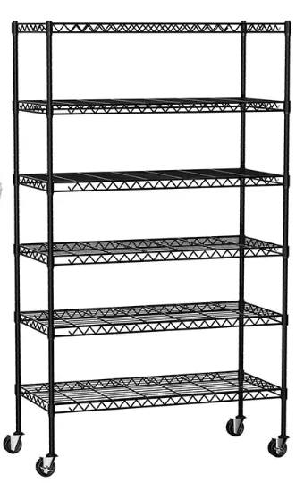 walk in cooler shelving