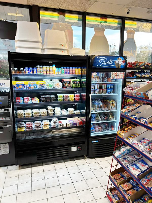 Open Air Cooler, Open Display Case,Multidecks in Grocery Store